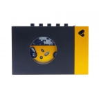 We Are Rewind Black/Yellow Cassette Player 