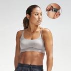 Any-Wear Adjustable Bralette Taupe Small