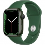 Apple Watch Series 7, 41mm, Aluminium Case with Sport Band, Clover