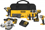 DEWALT 20V MAX Cordless Drill Combo Kit, 5-Tool (DCK592L2)