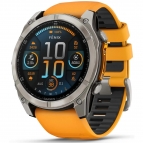 Garmin Fenix 8 51mm AMOLED Sapphire Titanium Spark Orange/Graphite (010-02905-10)