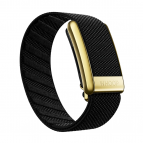 Whoop 4.0 Superknit Luxe Band Onyx with Gold
